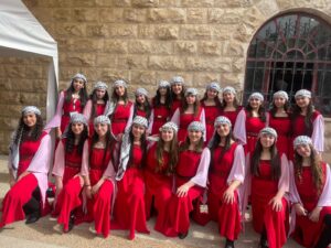 تهنئة لطالباتنا الفائزات في مسابقة الدبكة الشعبية لمدارس القدس